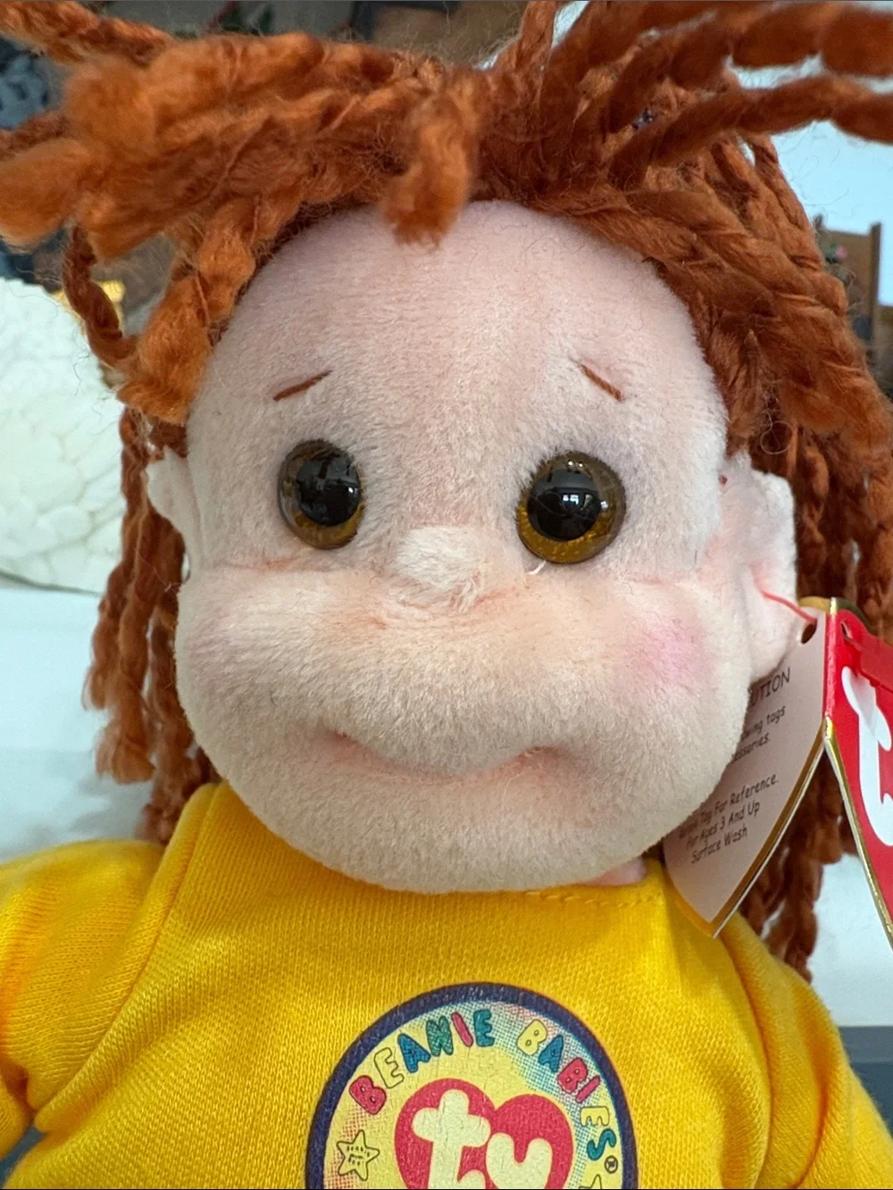 Ty Beanie Bopper Cuddly Crystal